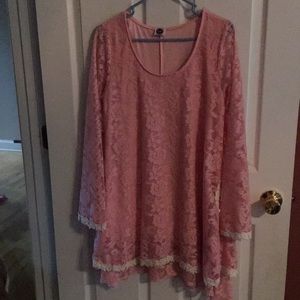 Pink dress